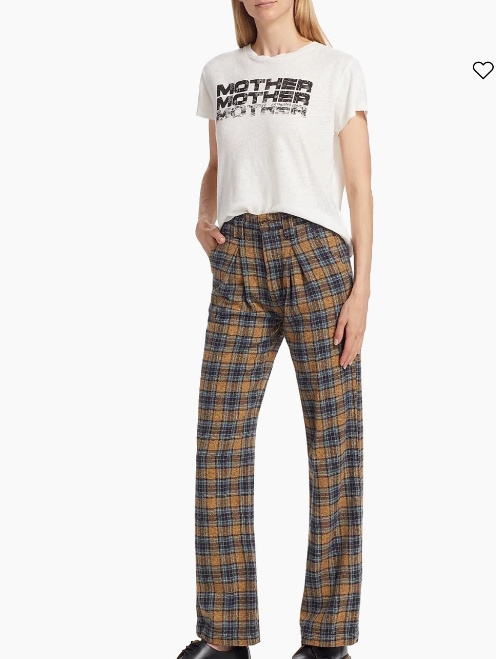 MOTHER Plaid Pants